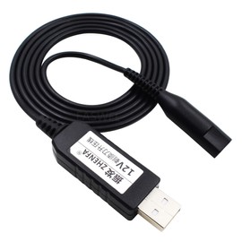 EASWEL USB Charger Power Cord Lead for Braun Shaver Razor 9293s BT5050 765cc-5 7865cc
