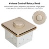Volume Control Knob 30W 4 Position Wall Mount Volume Control