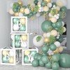 Pack of 70 Baby Shower Decorations with Balloons and Letters