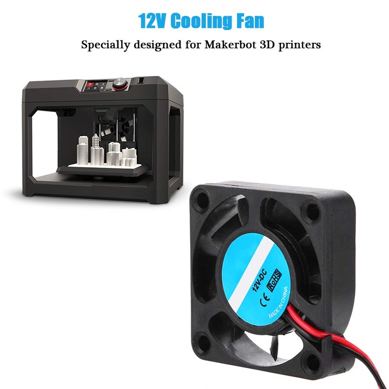 VBESTLIFE 12 V Fan for 3D Printer, High Speed Fan,