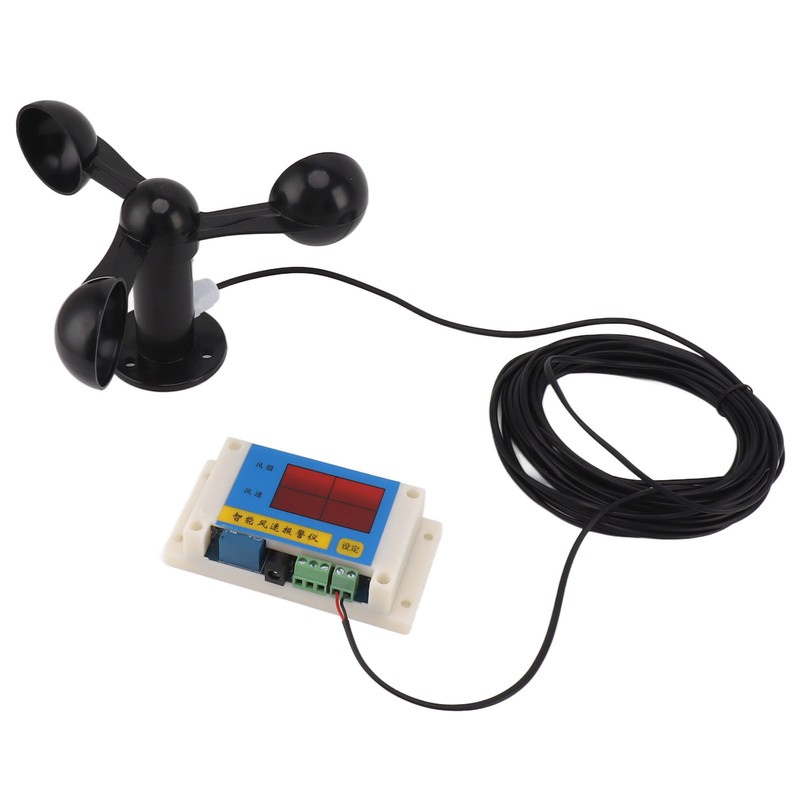 3 Fan Blades Tower Crane Anemometer 3 Blades USB 5V