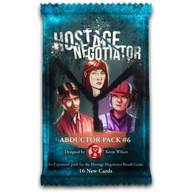 Van Ryder Games Hostage Negotiator Abductor Pack 6 – A Game Expansion 20 Minutes of Gameplay for 1 Player – for Teens and Adults Ages 15+ - English Version