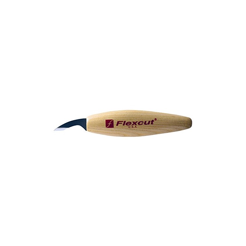 Flexcut Fine Detail Knife, Honed and Polished High Carbon Blade
