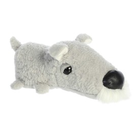 Aurora® Playful Schnozzles™ Sinclair Schnauzer™ Stuffed Animal - Endearing Companionship - Lasting Memories - Grey 11 Inches