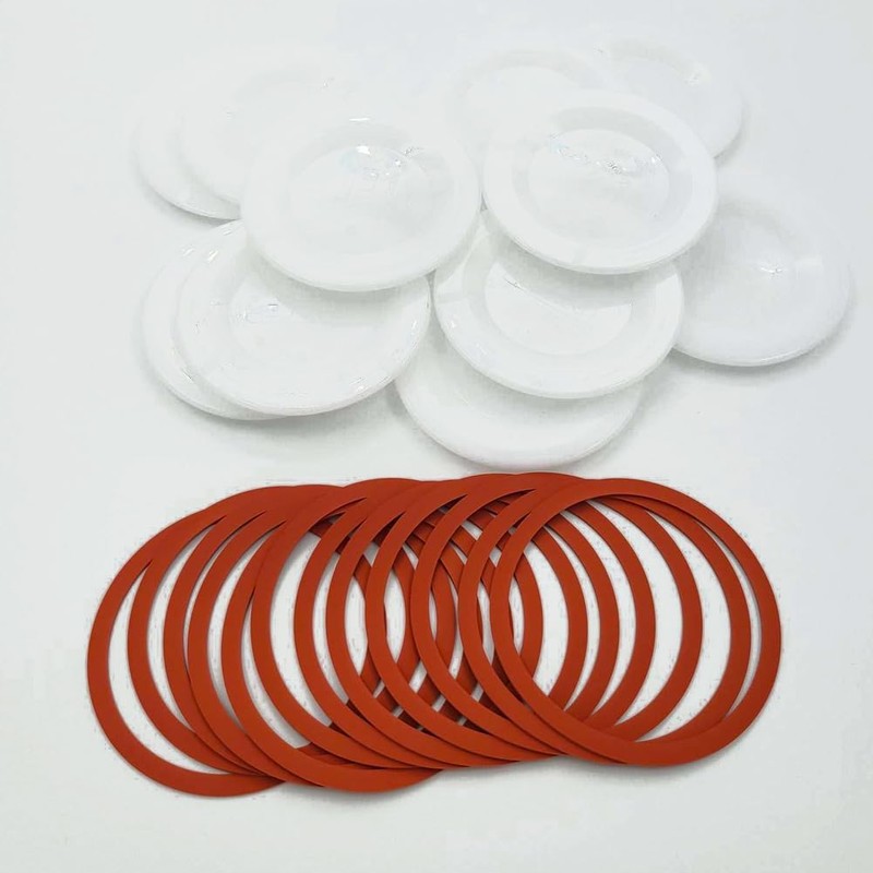 Reusable Canning Lids Bundle Includes 24 Wide Mouth Tattler Lids