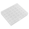 TRIXES 36 Compartment Plastic Bobbin and Spool Storage Case –