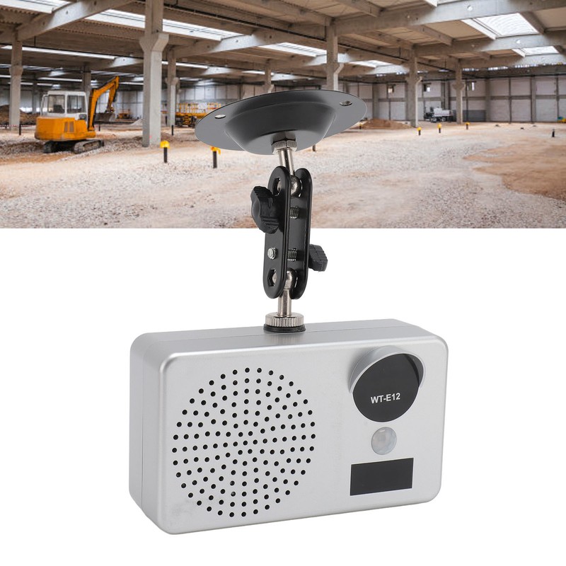 Wireless Infrared Motion Sensor Alarm 2500mA Rechargeable Waterproof Body Induction
