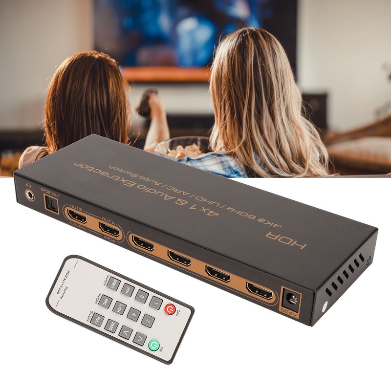 HDR HD Multimedia Interface Switcher Support 4K At 60Hz UHD