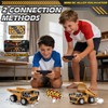 LTFIOON Mini Camion Ribaltabile RC, 1:64 Autocarro Ribaltabile in Metallo