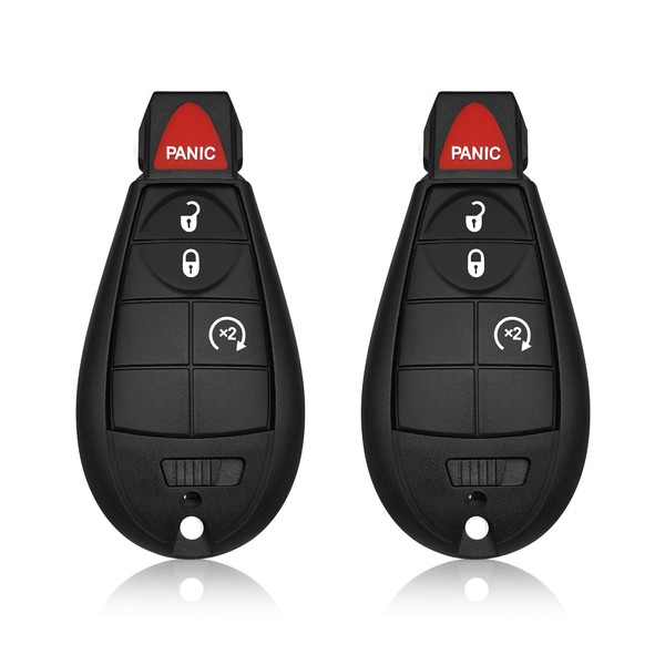 2 Keylessbest Replacement for Dodge Ram 1500 Classic Key Fob