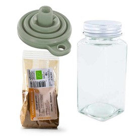 Spice Bottle + Funnel + Ground Madagascar Cinnamon 40 g