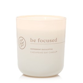 Chesapeake Bay Candle Intentions Collection Candle, Be Focused: Remember what matters (Peppermint Eucalyptus), 13 oz, Home Décor