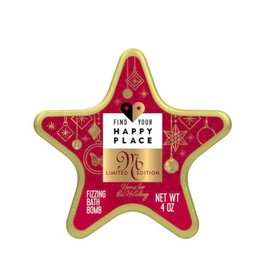 Find Your Happy Place Bath Bomb Limited Edition Home for The Holidays, 4 oz.
