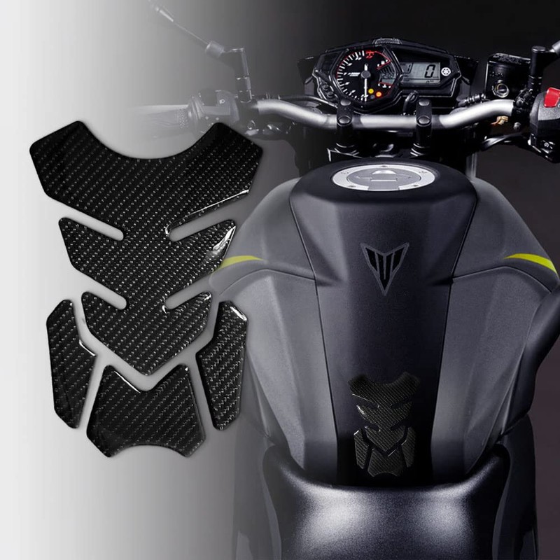 4R Quattroerre.it 18233 Tank Pad 3D Motorcycle Tank Protector Full