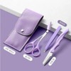 ( ) [With Gift] Neat eyebrow grooming 3-piece set (thinning scissors + eyebrow knife + tweezer + leather case) / ( )[위드기프트] 깔끔눈썹 정리 3종세트(숱가위+눈썹칼+트위저+가죽케이스)