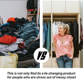 B&B Hardware Round Wardrobe Closet Rod with End Supports - 33 mm Thick Anodized Aluminum - Matt Brass - Seamless & Smooth - 12 to 89 Inches Long