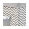 mDesign Fabric Basket with Lid - The Ideal Fabric Storage