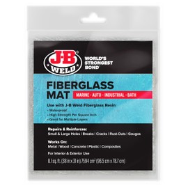 J-B Weld Fiberglass MAT 8 sq. ft (38" x 31")