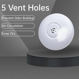 Maoerdental 2 Pack Retainer Case,Aligner Case with Vent Holes, Compatible with Invisalign, Mouth Guard Case，Portable Slim Travel Cute Orthodontic Retainer Case (White Gray)