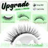 Natural Self Adhesive Lashes Short 8-14mm Self Adhesive Eyelashes No