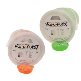 Val-u-Putty Exercise Putty - Orange, Lime - 5 LB Each - Bundle