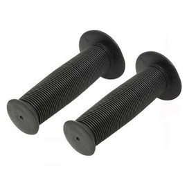 Unbranded Bicycle Handle Bar Mushroom Grips Black BMX Boys And Girls Cruiser Bikes 163144