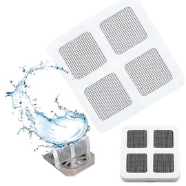 XURJUMI Pack of 100 Disposable Shower Drain Hair Catcher Drain Hair Catcher Mesh Sticker Drain Strainer for Shower Hair Hair Strainer for Sink Strainer for Kitchen Sink Shower Drain Strainer Hair