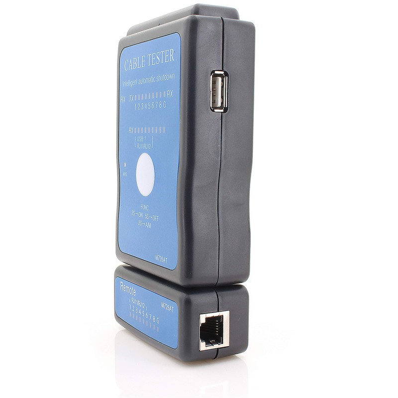 1aTTack.de USB LAN Multi Tester RJ11/ RJ12/ RJ45 USB Cat5