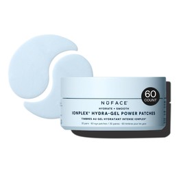 NuFACE Ionplex Hydra-Gel Power Parches Debajo de Los Ojos - Mascarilla de Gel para Ojos Hinchados y Ojeras - Parches de Arrugas Refrescantes y...     