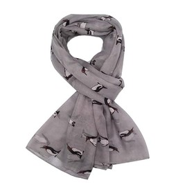 GFM Penguin Print Scarf (PGN-22-BH)
