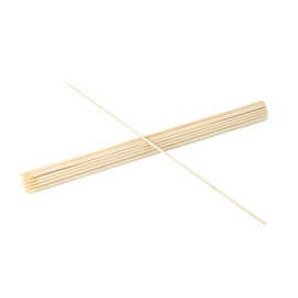 Restaurantware Robata 15.8 x 1.6 Inch Grilling Sticks 100 Heavy-Duty Kabob Skewers - Freezable Disposable Bamboo Bbq Stick Skewers For Vegetables Fruits Meats Or S'mores Grill Or Bake
