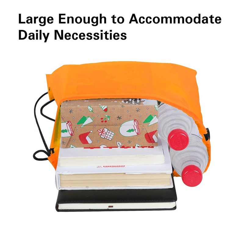 Drawstring Backpack, 30 Pcs Bulk Draw String Bags, Polyester Cinch