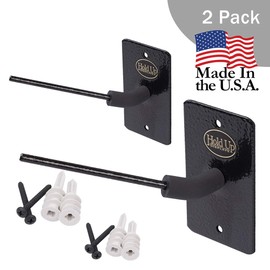 Hold Up Displays - in Barrel Wall Mount Pistol Holder - 30° Left Facing- Flat Wall (Two Pack)