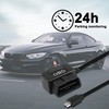 XMSJSIY OBD/OBD2 to Micro USB Power Cable for Dash Camera