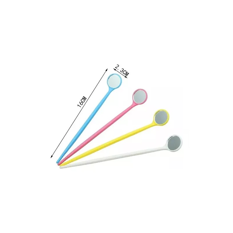 May 10 Espejos De Plastico Aplicación De Extensiones De Pestañas