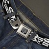 Buckle-Down Seatbelt Belt - Skater Bubbles - 1.5" Wide -