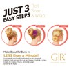 GoldRose Beauty Buns 2 Piezas Magic Hair Styling Styler Perfect