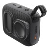 Bocina JBL Go 4 JBLGO4 portátil con bluetooth waterproof negra