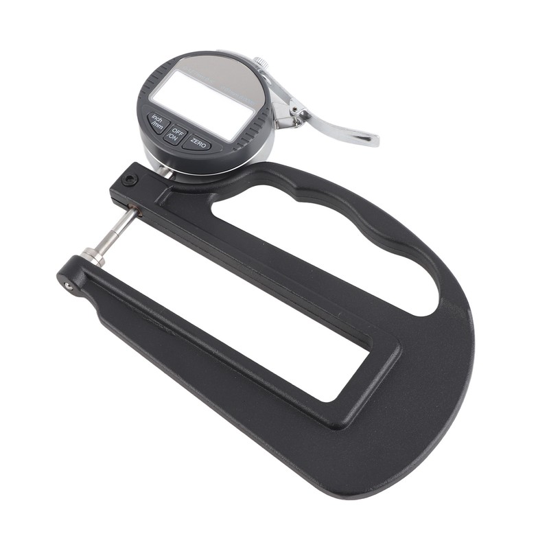 0‑12.7mm Digital Thickness Gauge 0.01mm/0.0005in Resolution Inch Metric Conversion for