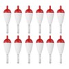 PATIKIL Fishing Float Bobbers, 15 Pack Hard ABS Oval Stick