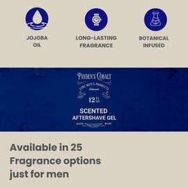 Black Canyon Home and Body Payden's Cobalt Blue Woods For Men Scented After Shave Gel, 12 Oz (2 Pack)