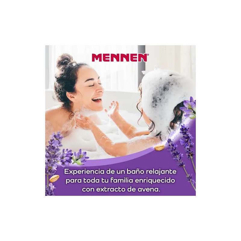 Shampoo Hidratación Y Equilibrio Con Lavanda 700 Ml Mennen