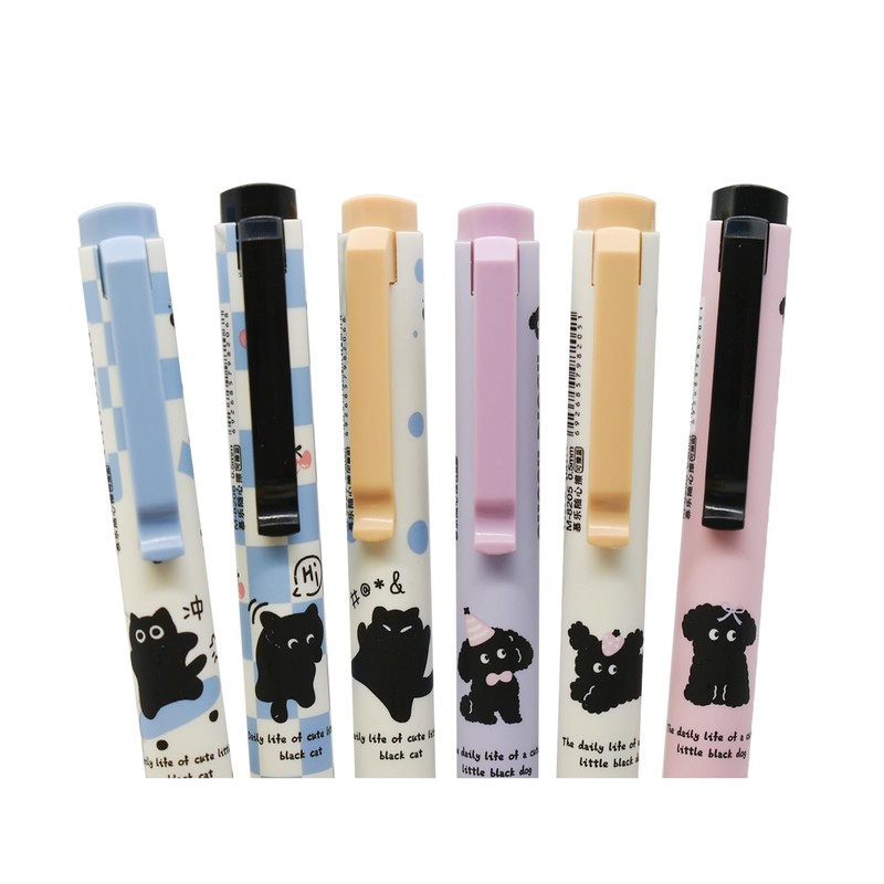 Maydahui 8 Pcs Erasable Gel Pens Blue Ink Soft Grip