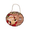 Kurt Adler Santa with List - 11.8 Inch Wood Christmas