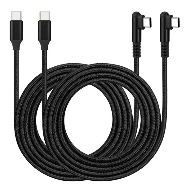 ROFICORD USB C to USB C Cable, [2 Pack] 60W