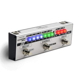 Valeton Dapper Mini Stage Session Gigging Gear Overdrive Distorsión Corus Delay Guitarra Multiefectos Pedal