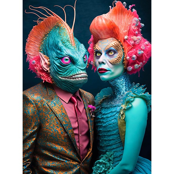 Cross & Glory's 'Meet The Aliens: Nymira and Dantar' -