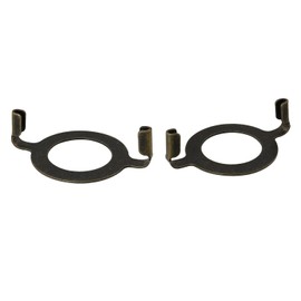 DGBRSM 2pcs E26 Phenolic Socket Lamp Harp Saddle Base for E26 Threaded Base, 1-7/16" (36 mm) Bronze