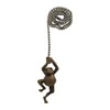 Royal Designs, Inc. Swinging Frog Fan Pull Chain (Antique Brass