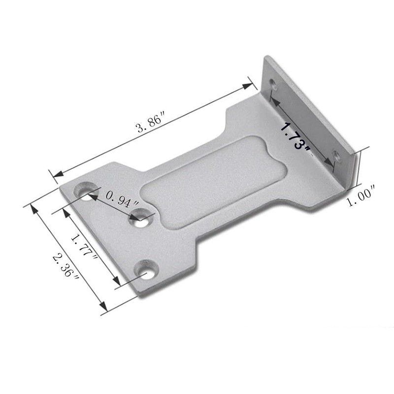 NNNJunhua Parallel Arm Bracket for Series Door Closers Parallel Plate